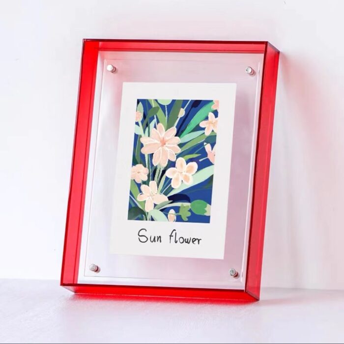 Acrylic Transparent Picture Frame Wash Photos Into Photo Frame - Image 4