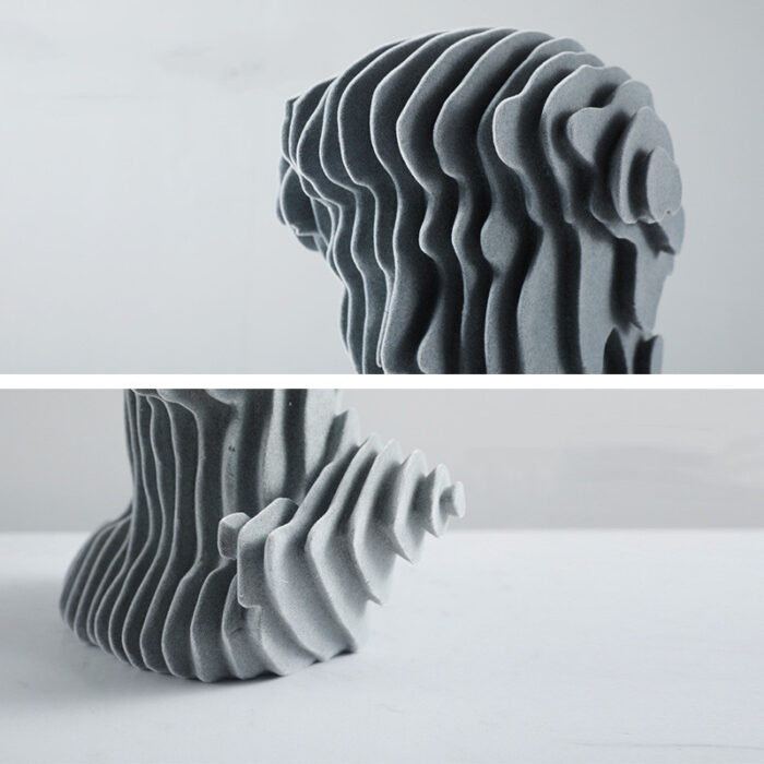 New Modern Minimalist Sculpture Ornament Resin - Image 4
