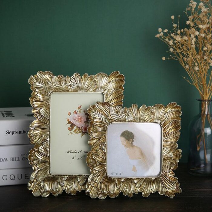 Simple Silver 6 Inch Photo Frame Picture Frame Home Accessories Ornaments Table - Image 1