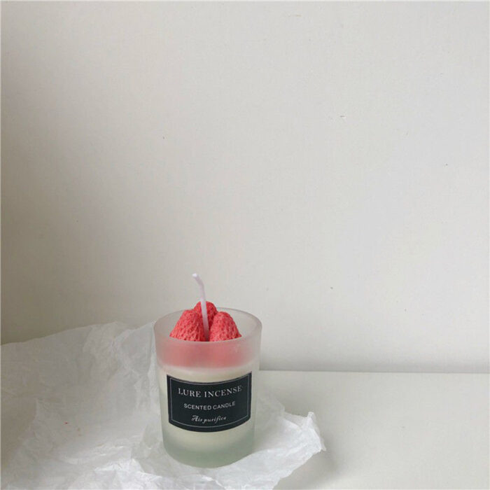 Strawberry Scented Candle Girl Lasting Room - Image 9