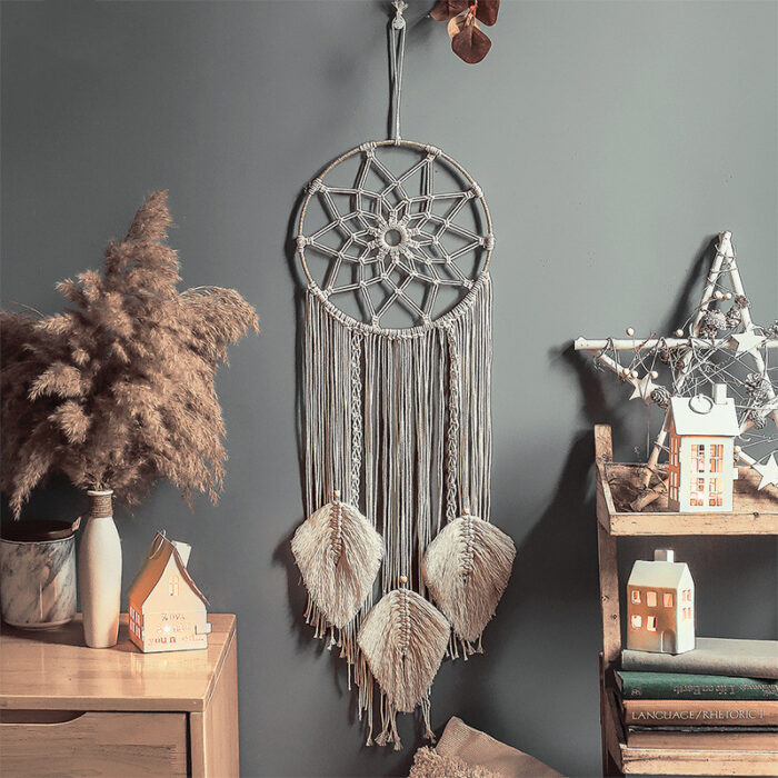 Tapestry Cotton Thread Hand-Woven Hanging Decoration Wall Hanging Decoration - Image 1