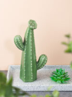 Nordic Style Creative Ceramic Cactus Ornaments Living Room Desktop Decorative Simulation Green Plant Figurine Home Decoration - Image 2