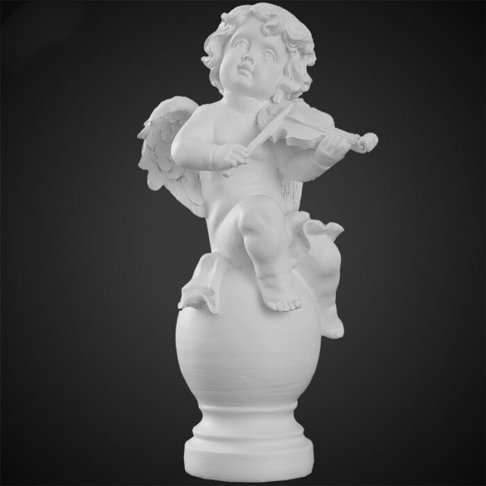 Angel Plaster Ornament Nordic Tabletop Ornament Cute Mini Miniature Portrait Sculpture Figure Statue - Image 5