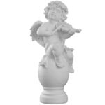 Angel Plaster Ornament Nordic Tabletop Ornament Cute Mini Miniature Portrait Sculpture Figure Statue