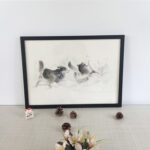 Solid Wood Photo Frame Combination Creative Wall Hanging Large Picture Frame Wooden Photo Frame Photo Wall - Image 2