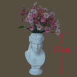 Resin Imitation Plaster Figurine Vase - Image 3