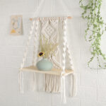 Hand-Woven Tapestry Cotton Rope Wall Hanging - Image 3