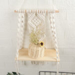 Hand-Woven Tapestry Cotton Rope Wall Hanging - Image 5