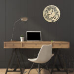 Modeling Wall Clock Modern Chinese Dragon Art Wall Decoration Wall Clock - Image 4