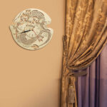 Modeling Wall Clock Modern Chinese Dragon Art Wall Decoration Wall Clock - Image 5