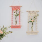 Woven Tapestry, Cotton Rope, Wall Hanging And Dried Flower Decoration - Image 7