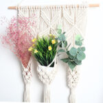 Woven Tapestry Bohemian Dried Flower Pot Rack - Image 5