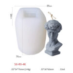 Roman Column Scented Candle Mold - Image 4
