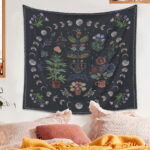 Moon Phase Tapestry Tarot Tapestry Ins Tapestry - Image 3