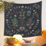Moon Phase Tapestry Tarot Tapestry Ins Tapestry - Image 6