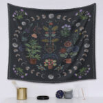 Moon Phase Tapestry Tarot Tapestry Ins Tapestry - Image 5