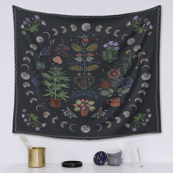 Moon Phase Tapestry Tarot Tapestry Ins Tapestry - Image 5