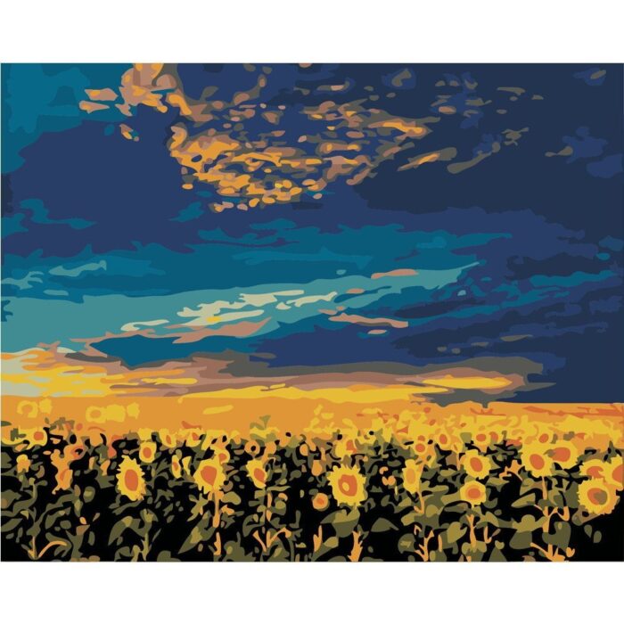 DIY PBN acrylic Van Gogh painting pictures by the numbers framed canvas wall art room home decoration - Image 5