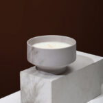 Handmade Round Scented Candle Jar Ceramic Handicraft Candle Holder - Image 3