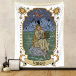 Twelve Constellation Tapestry Skull Tapestry Tarot Tapestry - Image 6