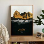 Wall Art Poster Abstract Art Print Gift - Image 2