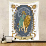 Twelve Constellation Tapestry Skull Tapestry Tarot Tapestry - Image 5