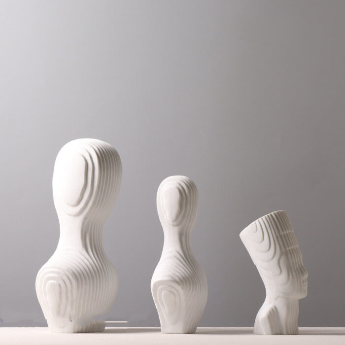Creative Resin Abstract Human Ornament Sculpture - Image 5
