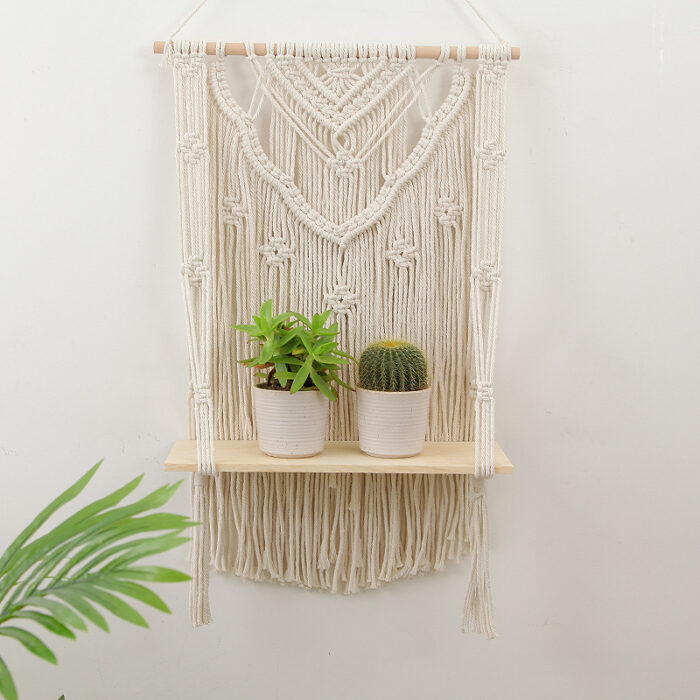 Hand-woven Tapestry Wall Hanging - Image 1