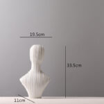 Creative Resin Abstract Human Ornament Sculpture - Image 2