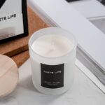 Smokeless Handmade Soy Wax Scented Candle With Clear Wooden Cover - Image 3