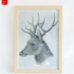 Rectangular Solid Wood Photo Frame Photo Wall Wall Hanging Table Wooden Picture Frame - Image 8