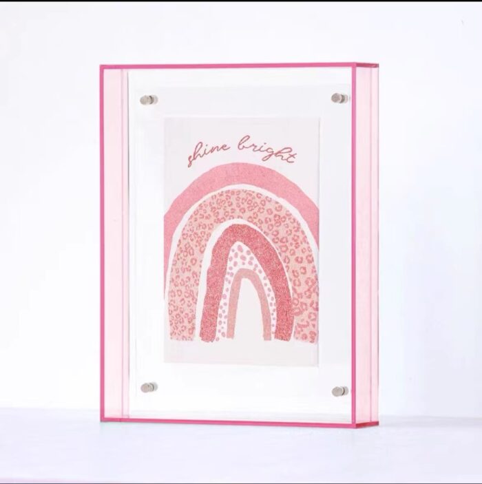 Acrylic Transparent Picture Frame Wash Photos Into Photo Frame - Image 2