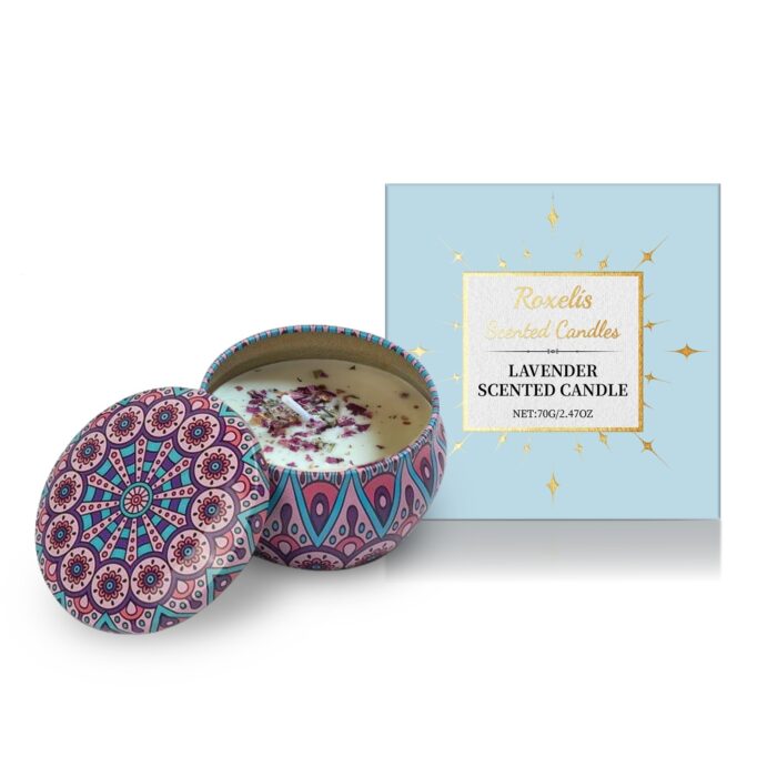 Lavender Scented Candle - Image 1