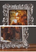 Simple Silver 6 Inch Photo Frame Picture Frame Home Accessories Ornaments Table - Image 4