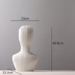 Creative Resin Abstract Human Ornament Sculpture - Image 3