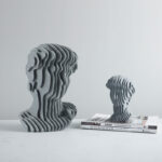 New Modern Minimalist Sculpture Ornament Resin - Image 3