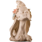 Flower Hair Girl Nordic Sculpture Ornament Resin - Image 5